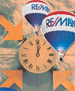 Remax Balloon and Clock