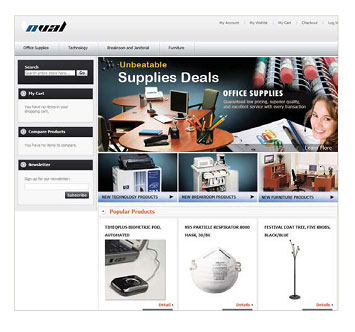 Office Supplies Webpage