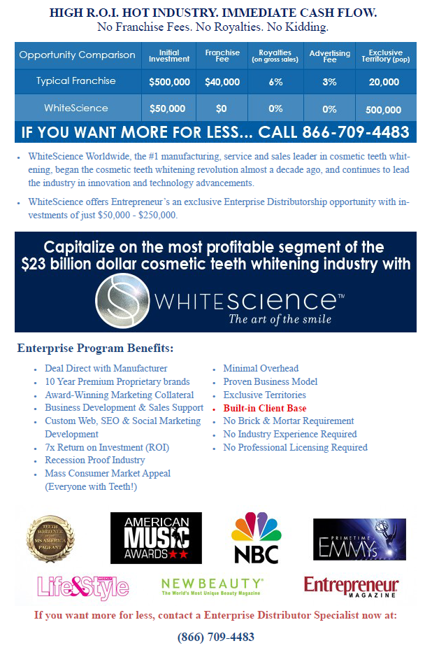 White Science Ad
