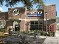 Manny's Mediterranean Exterior