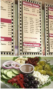Green Leaf Menu
