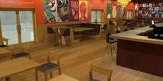 HQ Gastropub Interior