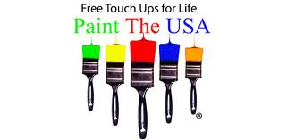 Paint the USA Logo