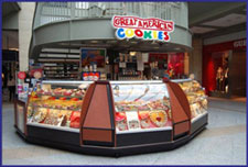 Great American Cookies Kiosk