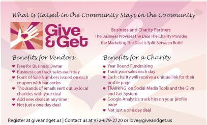 Give and Get Benefits