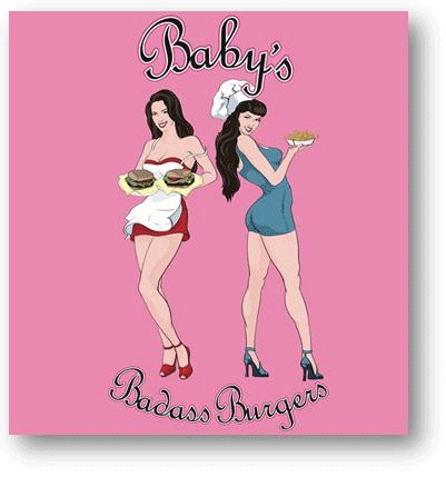 Babys Badass Burger Logo