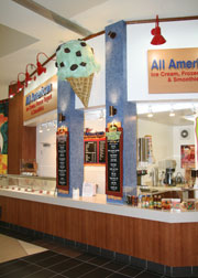 All American Ice Cream & Frozen Yogurt Exterior