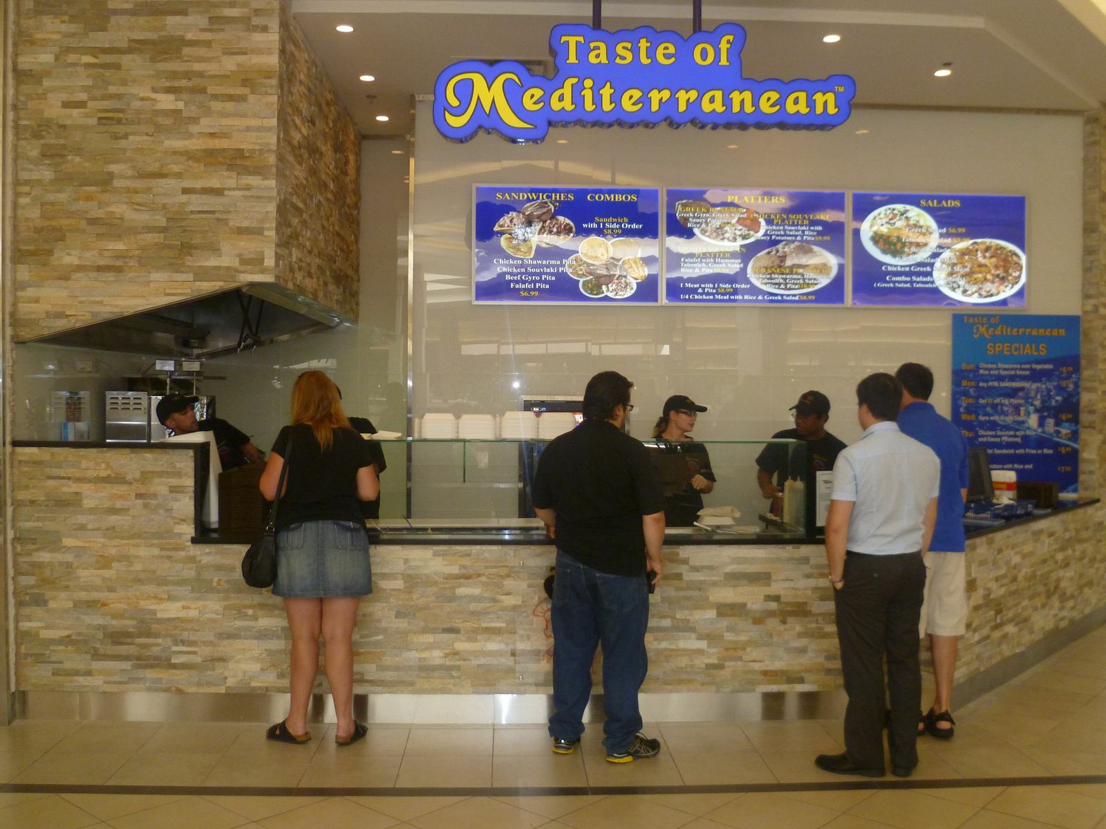 Taste of Mediterranean Food Court