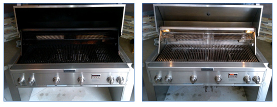 Sparkle Grill Before and After