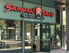 Samurai Sam’s Teriyaki Grill® Store Exterior