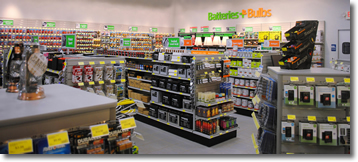 Batteries Plus Inside Store