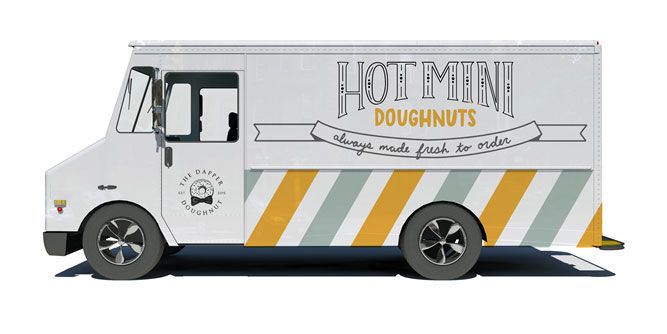 The Dapper Doughnut truck