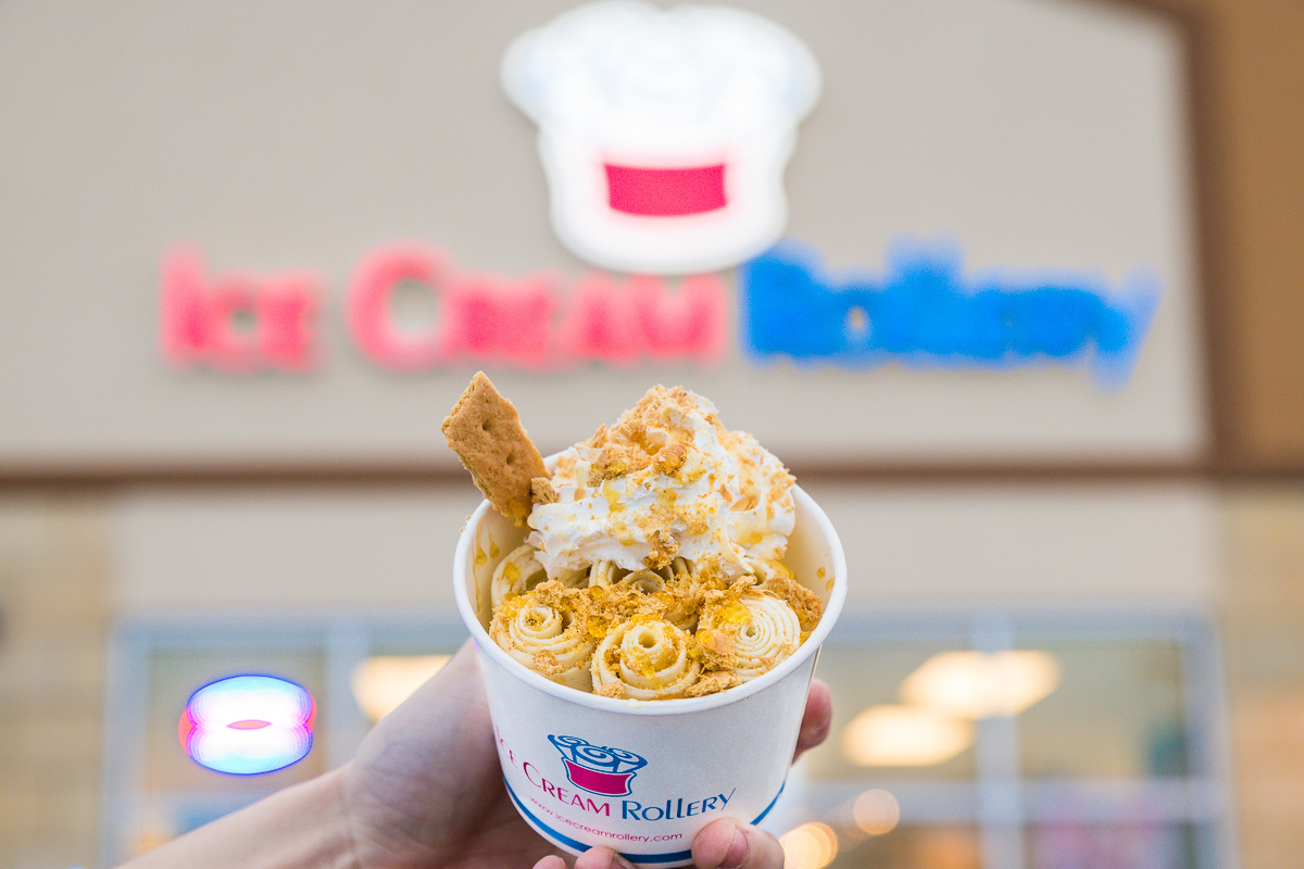 Ice shop cream rollery
